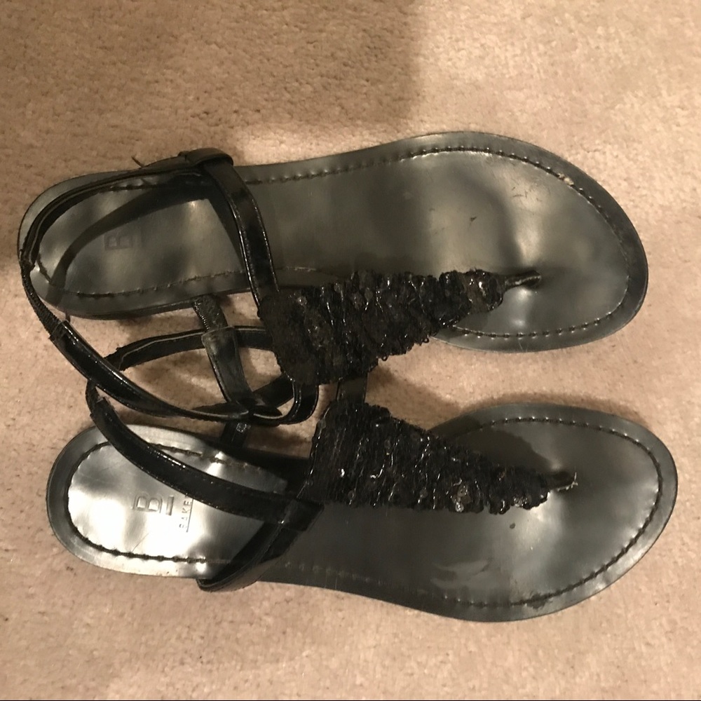 Black sandals